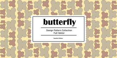 desenli vektör şablonu duvar kağıdı arkaplan tasarımı