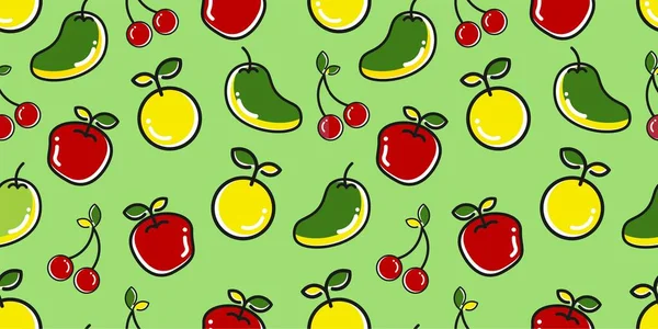 meyve koleksiyonları arkaplan grafik vektörü Flockedesign