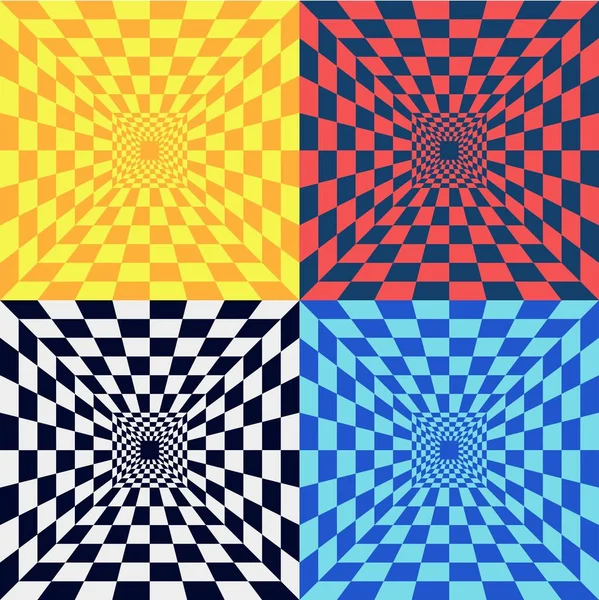 Satranç tahtası desenli arkaplan grafikleri Vektör Flockedesign