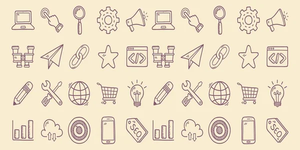 business icons set vector icon flockedesign