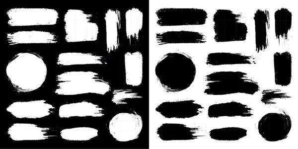 ink brush stroke collection vector design flockedesign