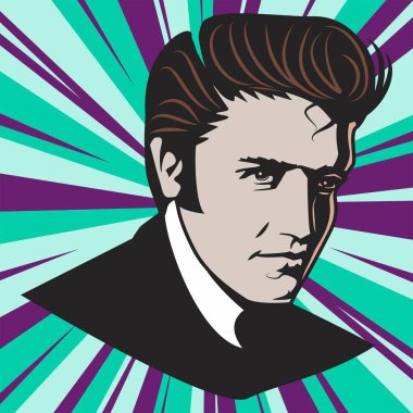 Porthcawl Elvis Porthcawl Elvis Festival Illustration Vector Graphics Of Perfect For