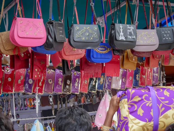 Pushkar Rajasthan India November 2019 Ένας Πλανόδιος Πωλητής Που Πουλάει — Φωτογραφία Αρχείου