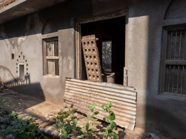 Under Construction House in Indian City