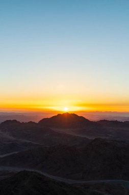 Mt. Sina Mısır. Yüksek kalite fotoğraf