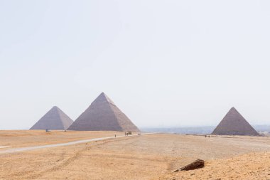 Giza Piramitleri, Mısır Yüksek Kaliteli Fotoğraf