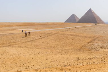 Giza Piramitleri, Mısır Yüksek Kaliteli Fotoğraf