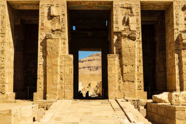 Luxor Tapınağı Luxor Mısır. Yüksek kalite fotoğraf