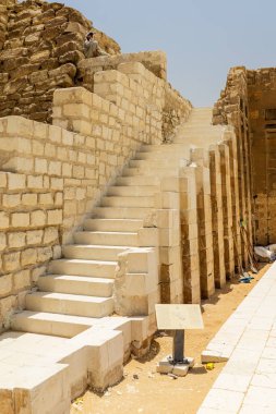 Saqqara Mısır. Yüksek Kalite Fotoğraf