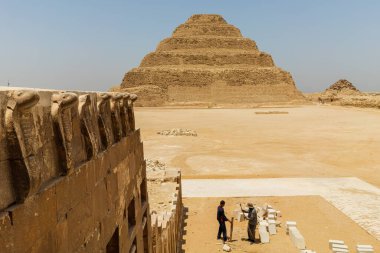 Saqqara Mısır. Yüksek Kalite Fotoğraf