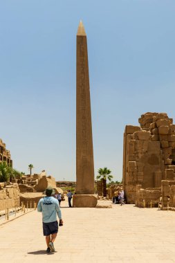 Karnak Tapınağı. Luxor, Mısır Yüksek Kaliteli Fotoğraf