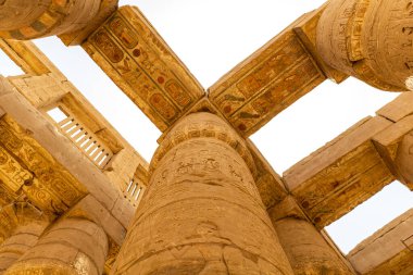 Karnak Tapınağı. Luxor, Mısır Yüksek Kaliteli Fotoğraf