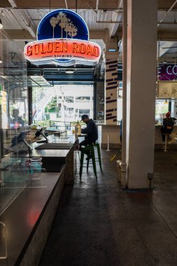 Los Angeles Merkez Pazarı. Yüksek kalite fotoğraf