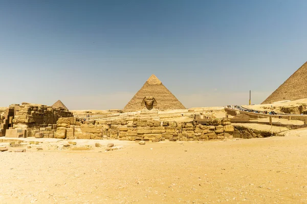 Σφίγγα Γκίζα Αίγυπτος Υψηλής Ποιότητας Φωτογραφία — Φωτογραφία Αρχείου