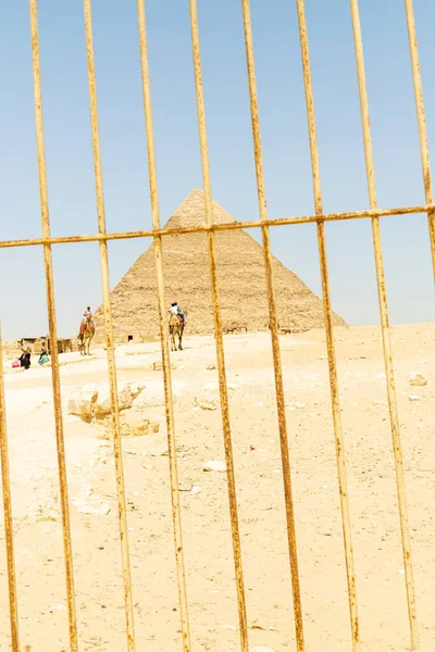 Giza Pyramids Egypt Фото Высокого Качества — стоковое фото