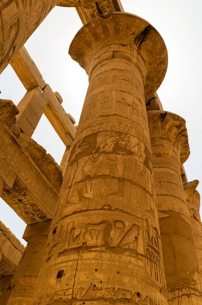 Karnak Temple Luxor Egypt High Quality Photo — Stock Photo, Image