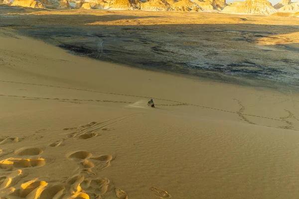 Désert Blanc Egypte Photo Haute Qualité — Photo