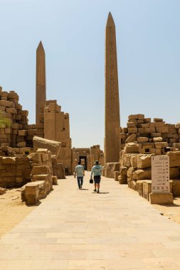 Karnak Tapınağı. Luxor, Mısır Yüksek Kaliteli Fotoğraf