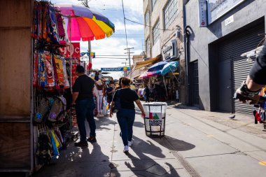 Santee Alley, Los Angeles, CA. Yüksek kalite fotoğraf