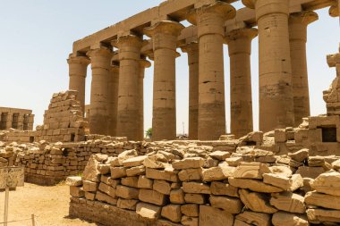 Karnak Tapınağı. Luxor, Mısır Yüksek Kaliteli Fotoğraf