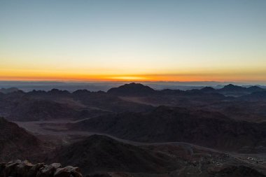 Mt. Sina Mısır. Yüksek kalite fotoğraf