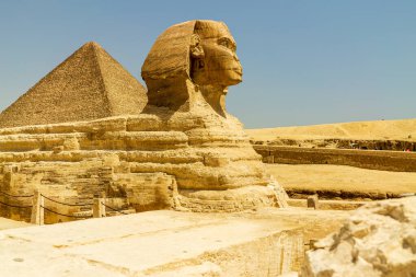 Sfenks Giza, Mısır Yüksek Kaliteli Fotoğraf