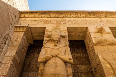 Luxor Tapınağı Luxor Mısır. Yüksek kalite fotoğraf