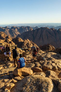 Mt. Sina Mısır. Yüksek kalite fotoğraf
