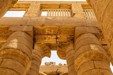 Karnak Tapınağı. Luxor, Mısır Yüksek Kaliteli Fotoğraf