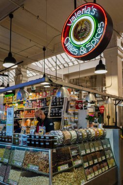 Los Angeles Merkez Pazarı. Yüksek kalite fotoğraf