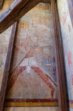 Kraliçeler Vadisi. Luxor, Mısır Yüksek Kaliteli Fotoğraf