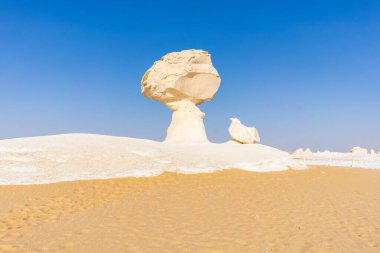 Beyaz Çöl Mısır. Yüksek kalite fotoğraf