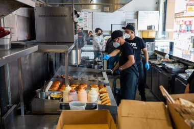 Los Angeles Merkez Pazarı. Yüksek kalite fotoğraf