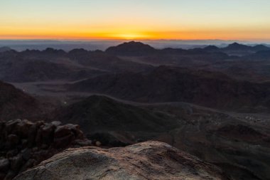 Mt. Sina Mısır. Yüksek kalite fotoğraf