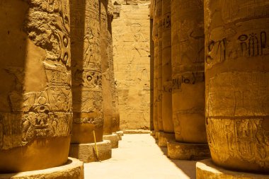 Karnak Tapınağı. Luxor, Mısır Yüksek Kaliteli Fotoğraf