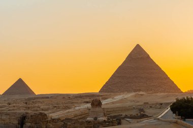 Giza Piramitleri, Mısır Yüksek Kaliteli Fotoğraf