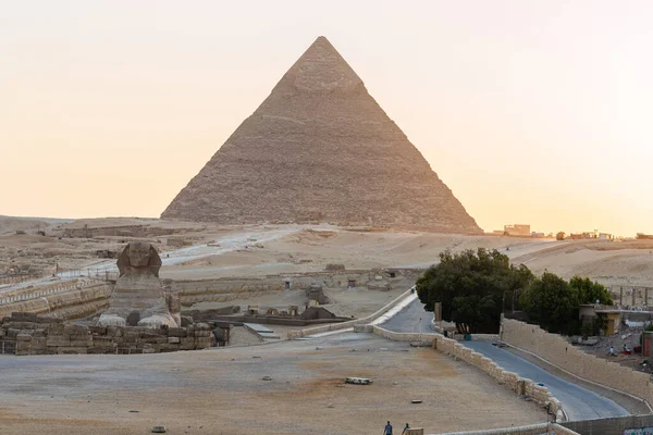 Pyramiden Von Gizeh Ägypten Hochwertiges Foto — Stockfoto