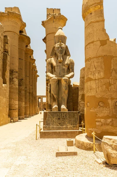 Templo Karnak Luxor Egito Foto Alta Qualidade — Fotografia de Stock