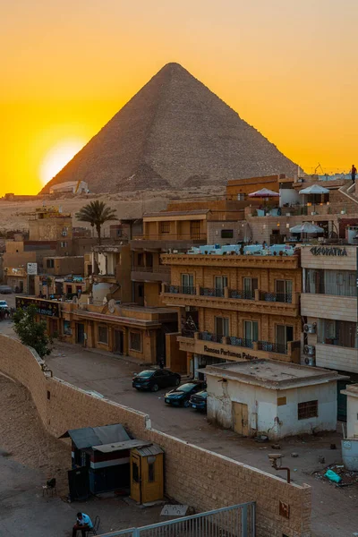 Giza Pyramids Egypt High Quality Photo — стокове фото