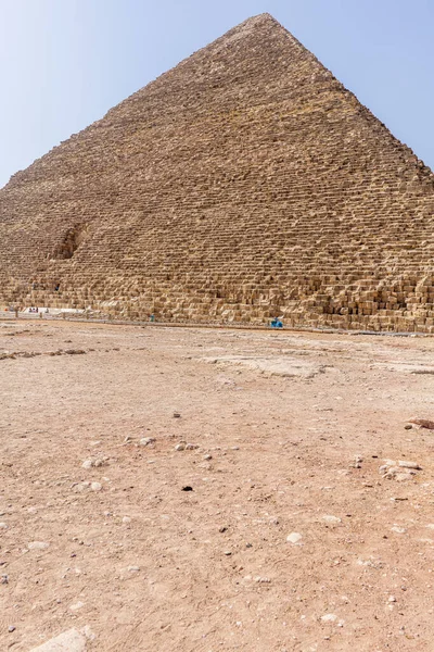 Giza Pyramider Egypten Högkvalitativ Foto — Stockfoto