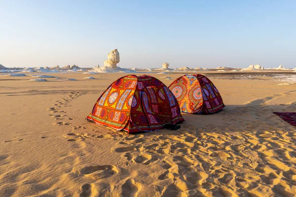 Egito Deserto Branco Foto Alta Qualidade — Fotografia de Stock