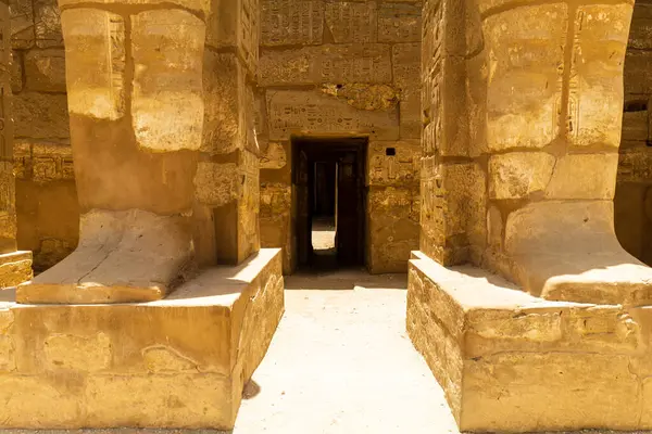Karnak Templom Luxor Egyiptom Kiváló Minőségű Fénykép — Stock Fotó