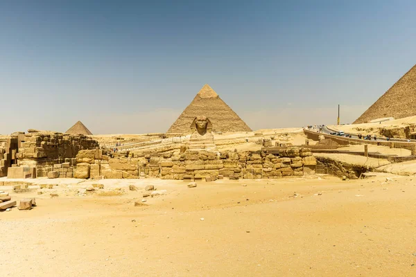 Die Sphinx Gizeh Ägypten Hochwertiges Foto — Stockfoto