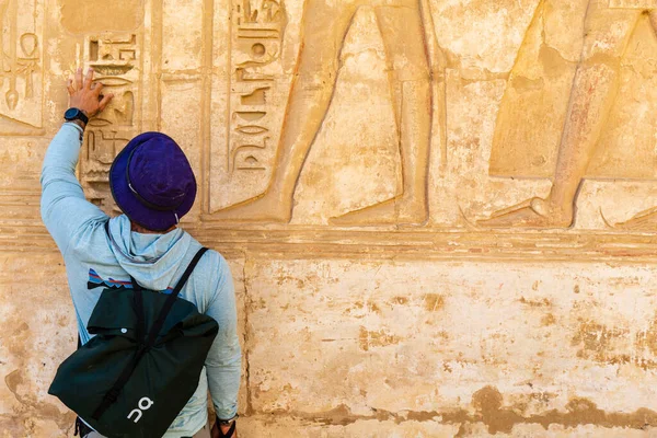 Luxor Tapınağı Luxor Mısır. Yüksek kalite fotoğraf