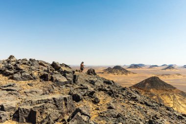 Kara Çöl Mısır. Yüksek kalite fotoğraf
