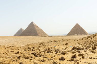 Giza Piramitleri, Mısır Yüksek Kaliteli Fotoğraf