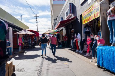 Santee Alley, Los Angeles, CA. Yüksek kalite fotoğraf