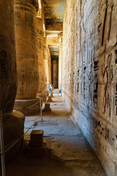 Luxor Temple Luxor Egito Foto Alta Qualidade — Fotografia de Stock
