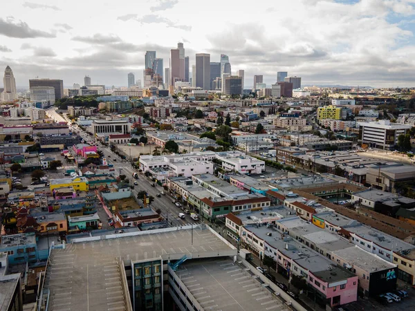 Aerial Los Angeles California Usa Foto Berkualitas Tinggi — Stok Foto