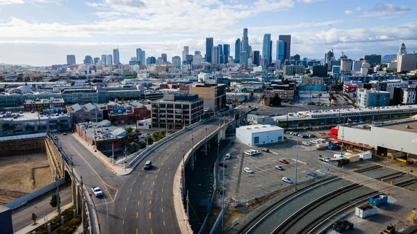 Havadan Los Angeles California Usa Yüksek Kalite Fotoğraf — Stok fotoğraf